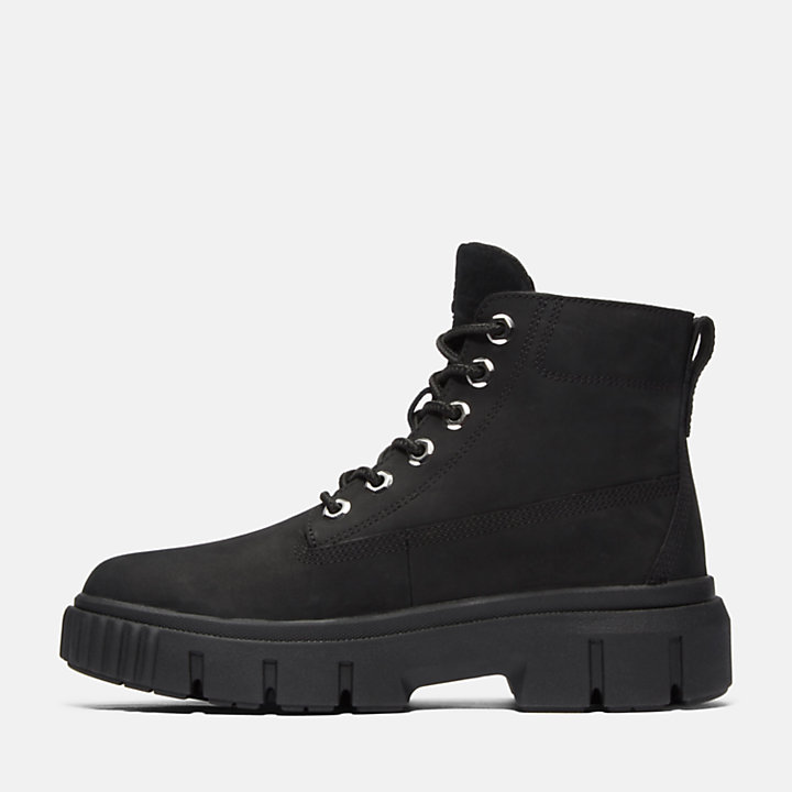 Timberland GREYFIELD LEATHER BOOT FOR WOMEN IN BLACK